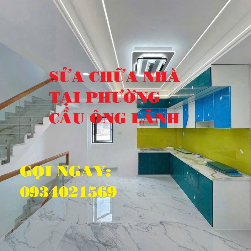 sửa chữa cải tạo nhà tại phường cầu ông lãnh
