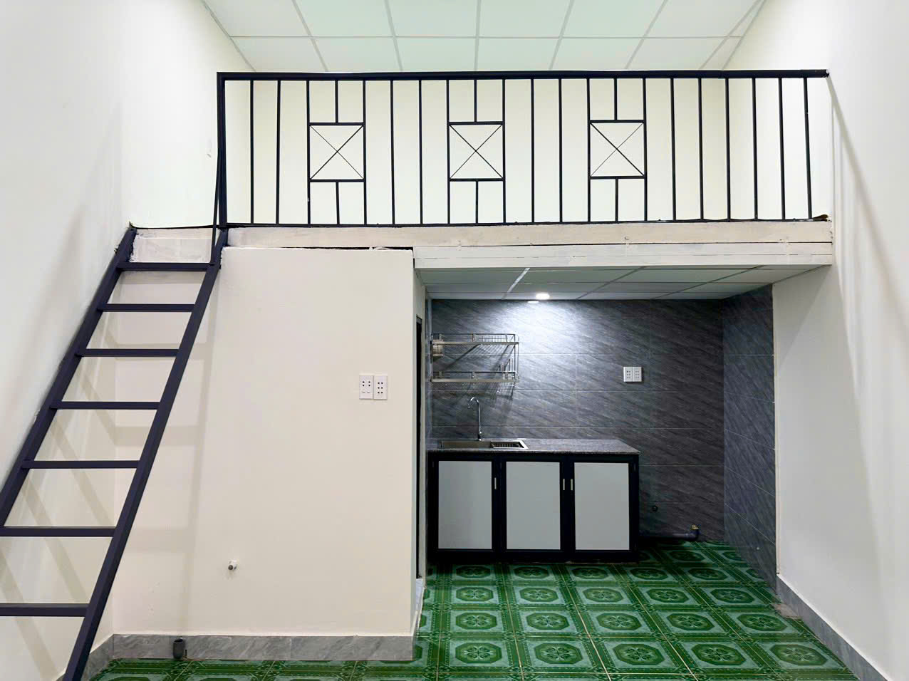 Phòng trọ sau cải tạo trở nên sạch đẹp