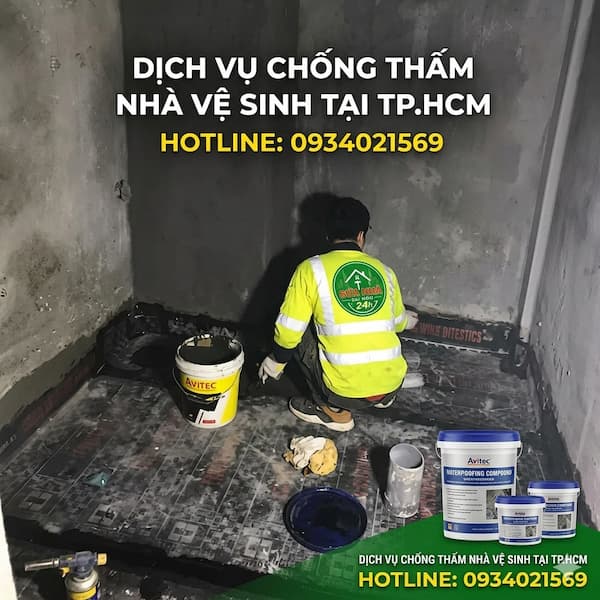 Chống thấm nhà vệ sinh tại TPHCM