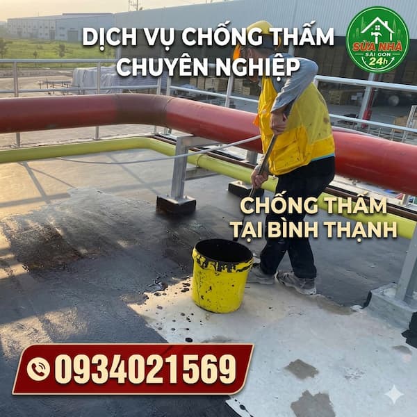Dịch vụ chống thấm tại Bình Thạnh