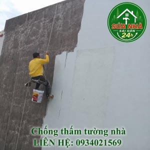 Dịch Vụ Chống Thấm Tường Nhà Tại TPHCM Triệt Để 100% – Bảo Hành Dài Hạn
