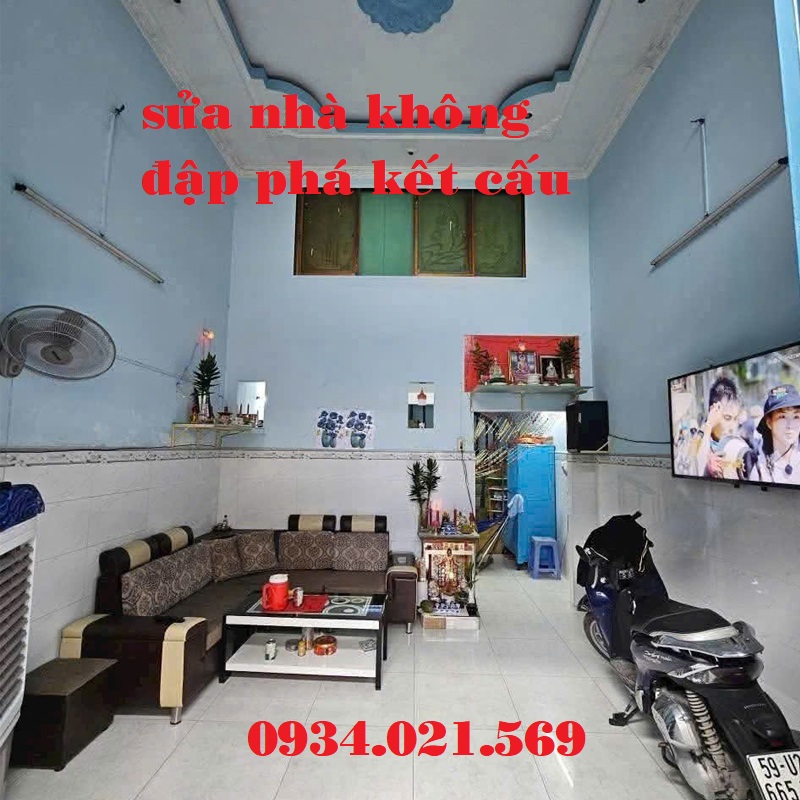 sửa nhà không đập phá
